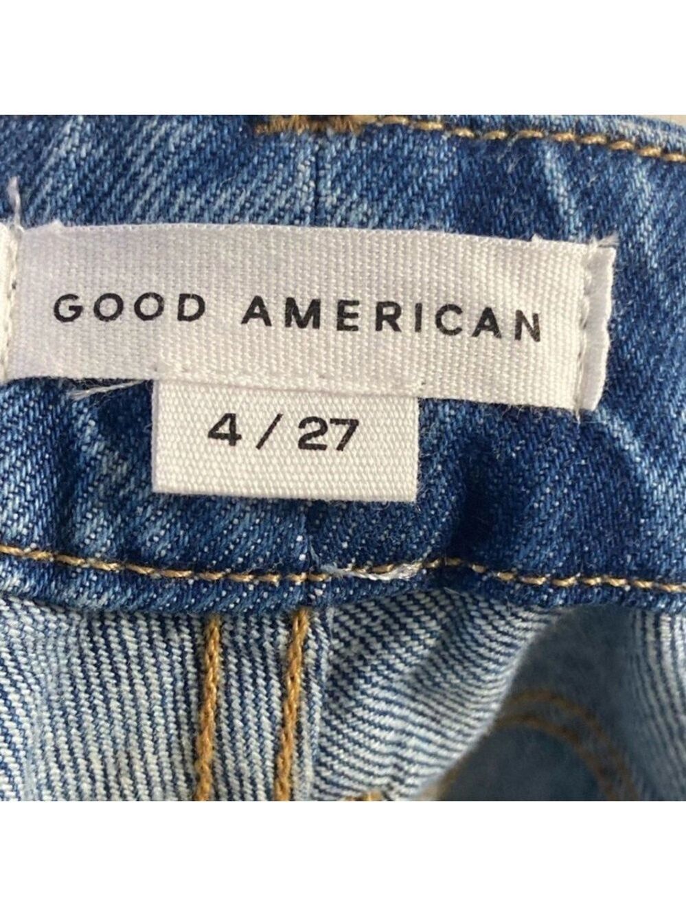 Good American Classic Blue Ankle Jeans indigo Sz 27 NWT - Picture 7 of 8